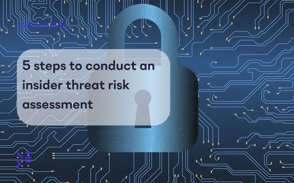 5 steps to conduct an insider threat risk assessment