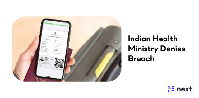 Indian Health Ministry Denies Breach