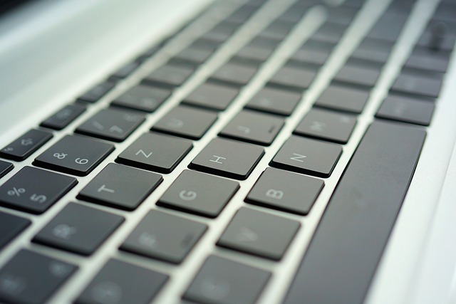 close-up keyboard